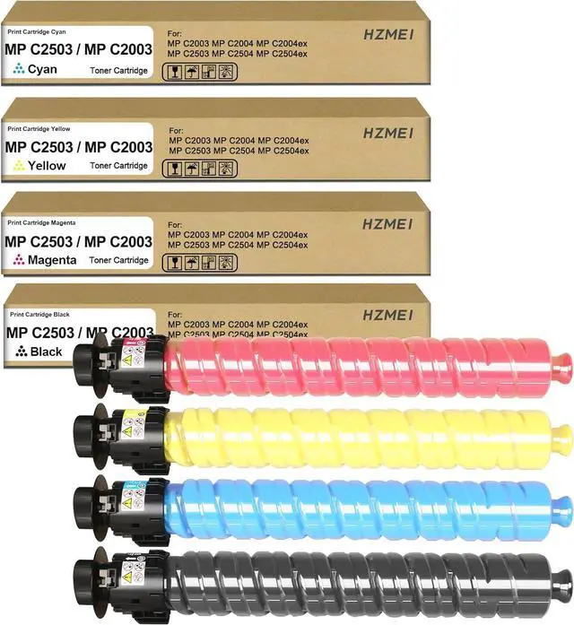 Main image of Ennovor MP C2503 MP C2003 Toner Cartridge High Yield 841918 841919 841920 841921 Toner Compatible with Ricoh Lanier Savin Aficio MP C2003 MP C2503 MP C2504 MP C2004 Series Printers
