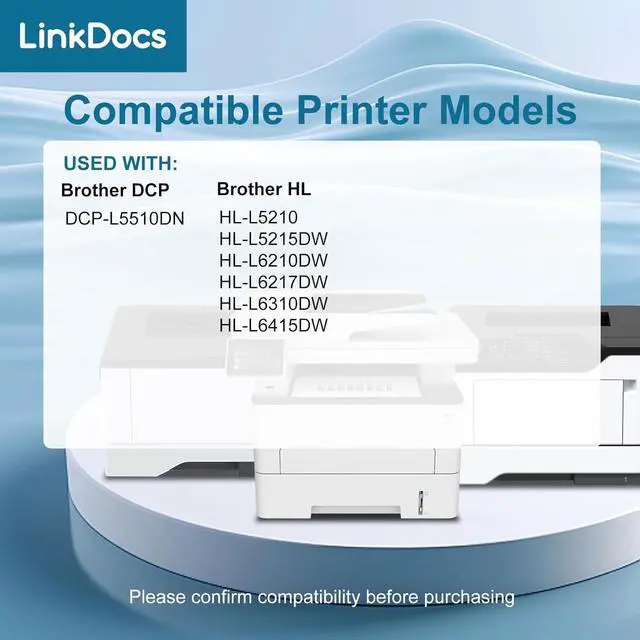 Alt view image 2 of 5 - Ennovor TN920XXL Extra High Yield Toner Cartridge V2 Replacement for Brother TN920XXL TN920XL TN920 Compatible with HL-L5210 HL-L5215DW HL-L6210DW HL-L6217DW HL-L6310DW HL-L6415DW DCP-L5510DN Printer