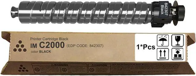 Main image of Ennovor IM C2000 High Yield Toner Cartridge Compatible for Ricoh IM C2500 842307 Toner Cartridge Replacement for Lanier Savin IM C2000 IM C2500 IMC2000 IMC2500 Printer (Black, 1-Pack)