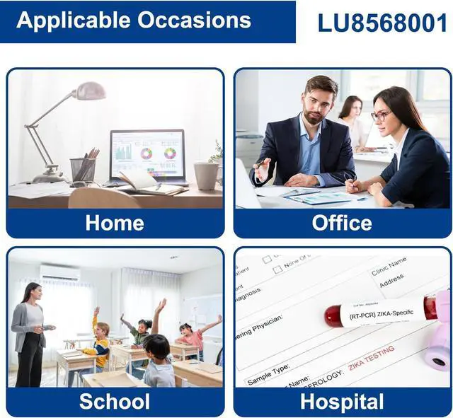 Alt view image 6 of 6 - Ennovor LU8568001 LU9215001 Fuser Unit Compatible for Brother LU8568001 Fuser for MFC-8950DW MFC-8710DW DCP-8110 DN DCP-8155 DN HL-5440D HL-5450DN HL-5470DW HL-6180DW MFC-8510DN, (1 Pack,110/120 Volt)