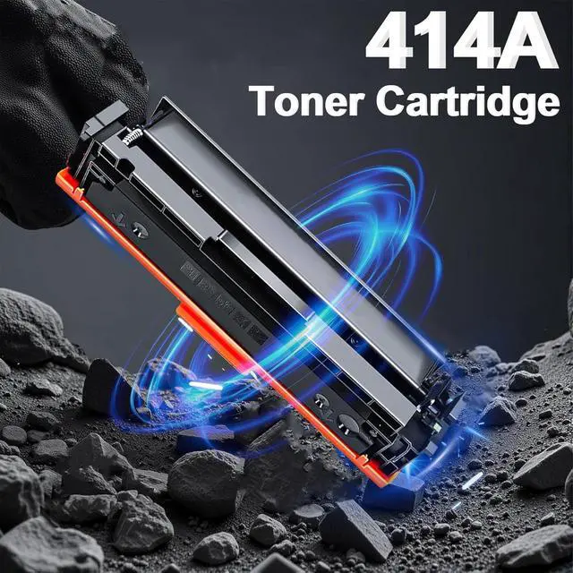 Alt view image 4 of 7 - Ennovor 414A Toner Cartridge High Yield Replacement for HP 414A 414X for M479fdw M479fdn M479dn M479dw M454dw M454dn M455dn M480f Series Printer (4-Pack, Black, Cyan, Yellow, Magenta) with Chip