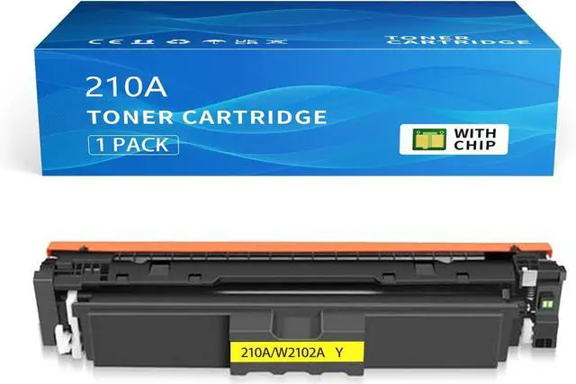 Main image of Ennovor 210A Yellow Replacement for HP 210A 210X Toner Cartridges Compatible with HP Color Laserjet Pro MFP 4301fdw 4301fdn 4301dw 4301 4201dw 4201dn 4201 Series W2102A W2102X with-Chip Toner Yellow