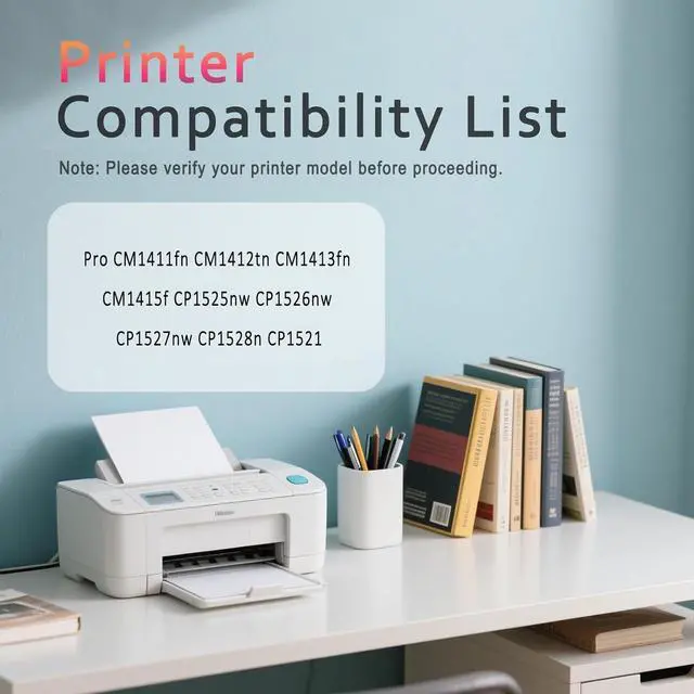 Alt view image 2 of 7 - Ennovor CE323A Toner for HP Printer: Easy to Install Replacement for HP CE323A Toner Cartridge Pro CM1411fn CM1412tn CM1413fn CM1415f CP1525nw CP1526nw CP1527nw CP1528n CP1521 1set