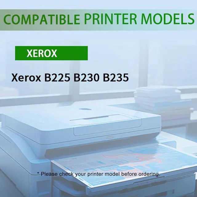 Alt view image 2 of 6 - 006R04401 B230 B225 B235 Black High Capacity Toner Cartridge Compatible for Xerox B230 B225 B235 Printer 6,000 Pages (2)