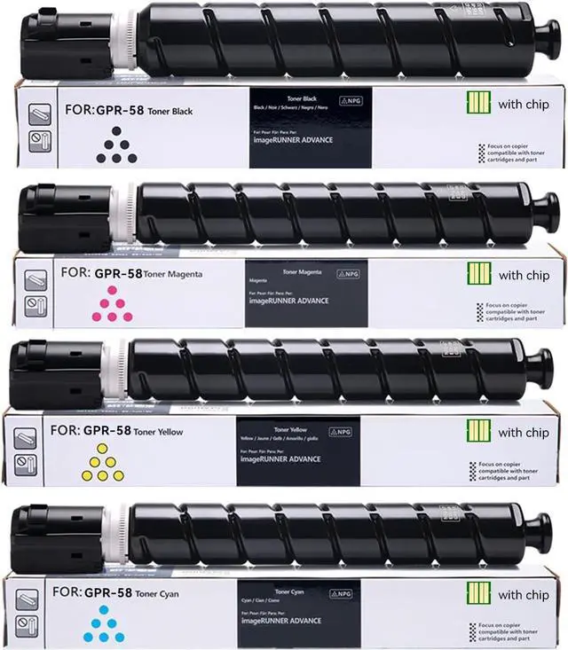 Main image of Ennovor GPR58 Toner Cartridge Compatible for Canon GPR-58 Toner for Canon ImageRunner Advance iR-ADV C256 C256iF C356 C356iF DX C257 C257iF C357 C357iF DX-C359IF DX-C259IF Printer