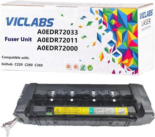 Main image of Ennovor A0EDR72033 fuser Unit Replacement for Konica Minolta A0EDR72033 A0EDR72011 A0EDR72000 fuser Unit for use in Konica Minolta bizhub C220 C280 C360 Printers,110V (1- Pack)