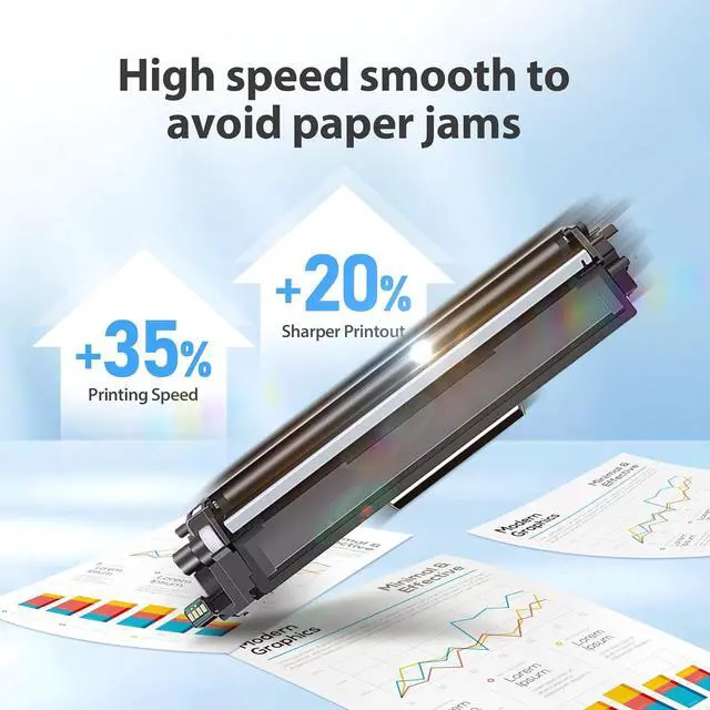 Alt view image 2 of 7 - Ennovor TN223BK TN-223BK Black Toner Cartridge Replacement for Brother TN223BK TN223 TN 227 for HL-3210CW HL-3230CDN HL-3230CDW DCP-L3510CDW DCP-L3550CDW MFC-L3710CW Printer Toner (2 Pack)