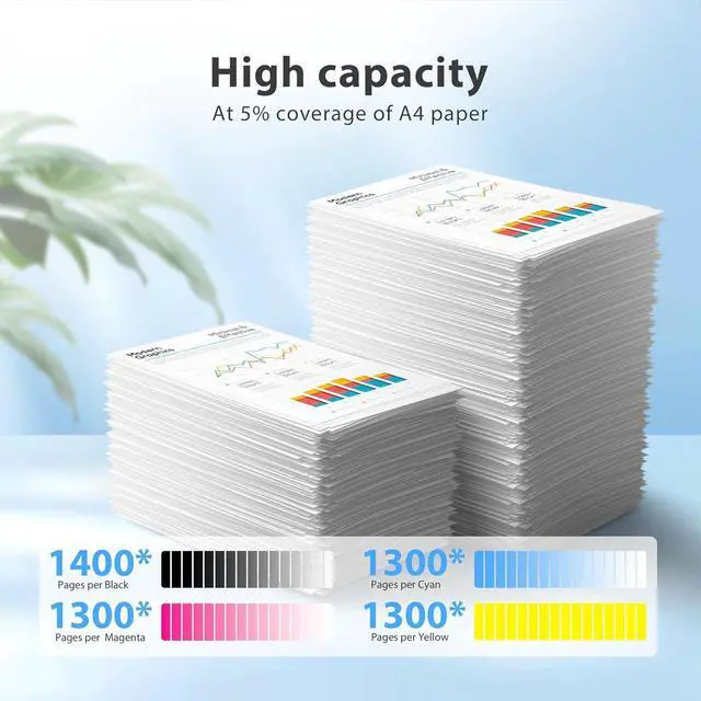 Alt view image 4 of 7 - Ennovor TN-223 TN223 Toner Cartridge 5 Pack, Replacement for Brother TN 223 Tn223bk TN-223BK/C/M/Y Toner HL-L3210CW HL-L3290CDW HL-L3230CDW MFC-L3750CDW MFC-L3730CDW Printer Toner Cartridges Set