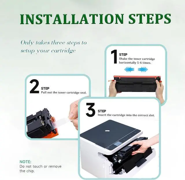 Alt view image 7 of 7 - Ennovor X463A Toner Cartridge Replacement for Lexmark X463A X463A11G Black Toner Cartridges with Chip Compatible for Lexmark X463 X463de X464 X464de X466 X466de X466dte X466dwe Printers, 1 Pack