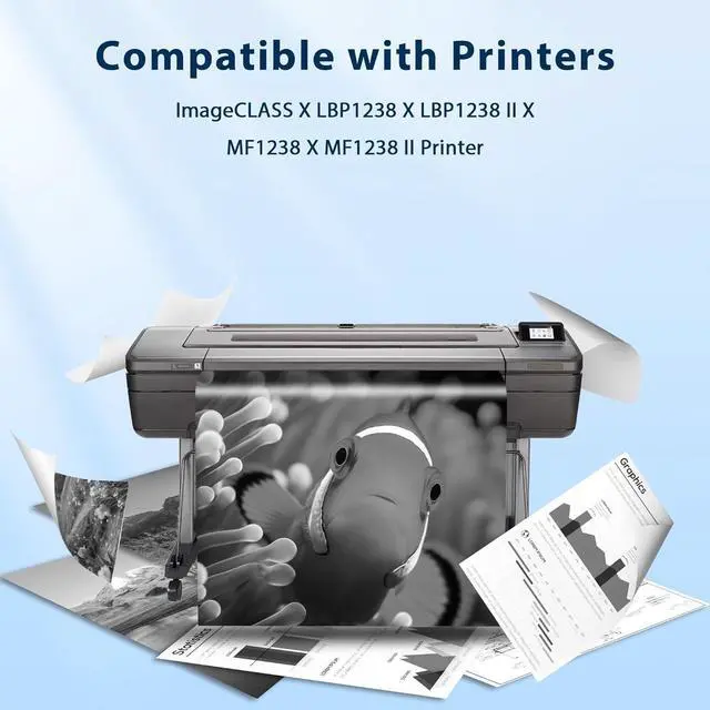 Alt view image 2 of 6 - Ennovor T08 Toner Cartridge 3010C005AA Replacement for Canon T08 Black Toner Work with ImageCLASS X LBP1238 X LBP1238 II X MF1238 X MF1238 II Printer Toner (1-Pack, Black)