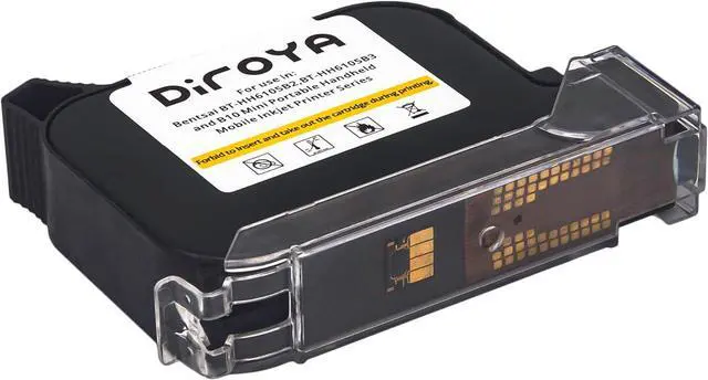 Alt view image 3 of 5 - Ennovor Handheld Printer BT-2580P Solvent Fast Dry Ink Cartridge Replacement for Bentsai BT-HH6105B2, BT-HH6105B3 and B10 Mini Portable Handheld Mobile Inkjet Printer Ink 45ml Nozzle Height 0.5 Inch