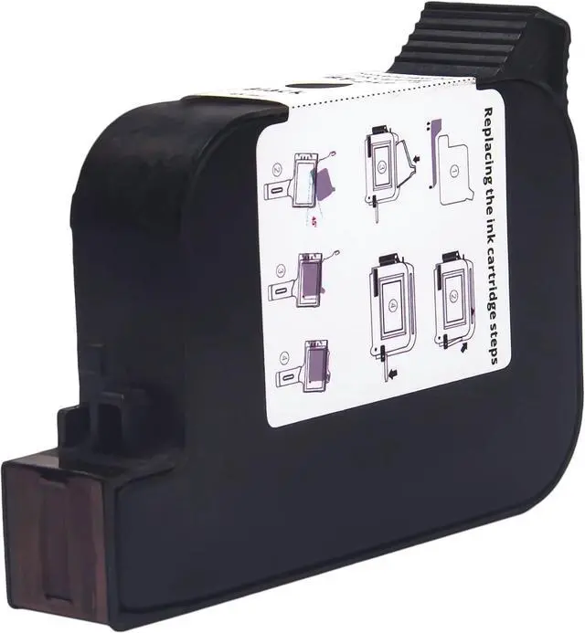 Alt view image 4 of 5 - Ennovor Handheld Printer BT-2580P Solvent Fast Dry Ink Cartridge Replacement for Bentsai BT-HH6105B2, BT-HH6105B3 and B10 Mini Portable Handheld Mobile Inkjet Printer Ink 45ml Nozzle Height 0.5 Inch