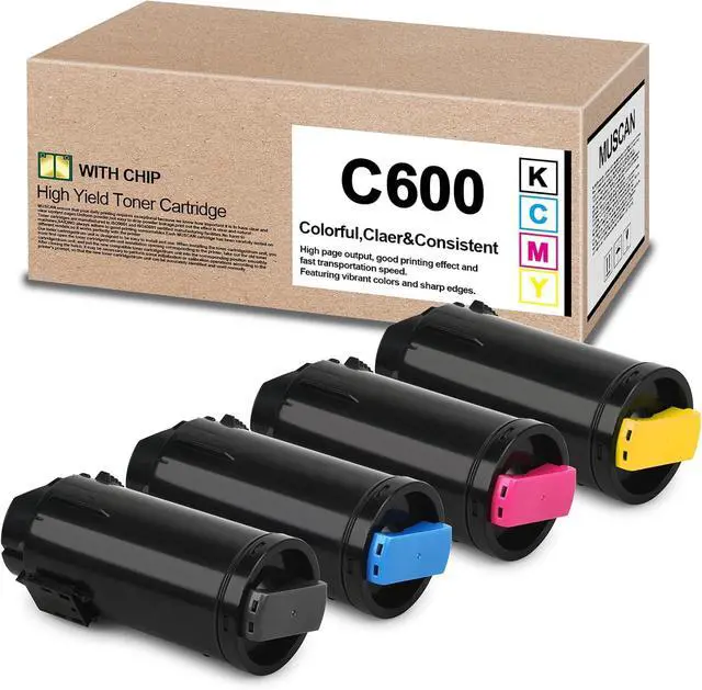 Main image of Ennovor Versalink C600 C605 Toner Cartridge High Yield Compatible for Xerox C600DN C600DT C600DX C600DXP C600N C605X C605XF C605XP C605XT Printer 106R03896 106R03897 106R03898 106R03899