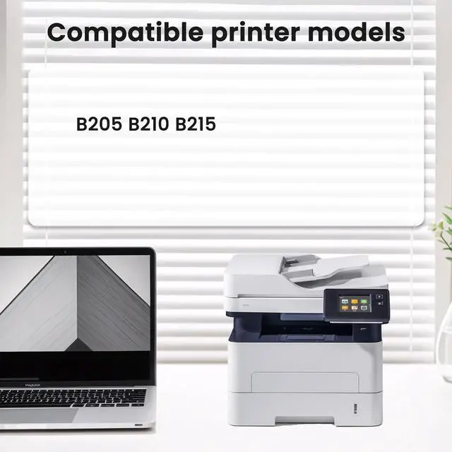 Alt view image 2 of 7 - Ennovor Drum Cartridge B205 B210 B215 Drum Unit 101R00664 Black (No Toner) Replacement for Xerox B205 B205 MFP B205NI B210 B210DNI B215 B215 MFP B215DNI Printer (10,000 Pages, 1-Pack)