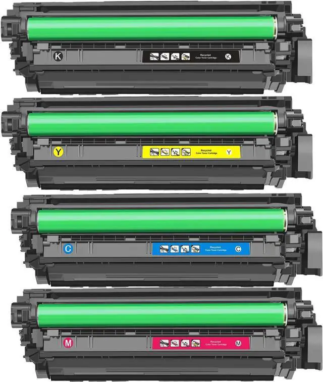 Alt view image 4 of 6 - Ennovor 213 213X Toner High Capacity Toner Cartridges Compatible HP 213X W2130X Toner use for Enterprise 5700 5800 6700 6701 6800 6801 Series Printer 213X Black Cyan Magenta Yellow