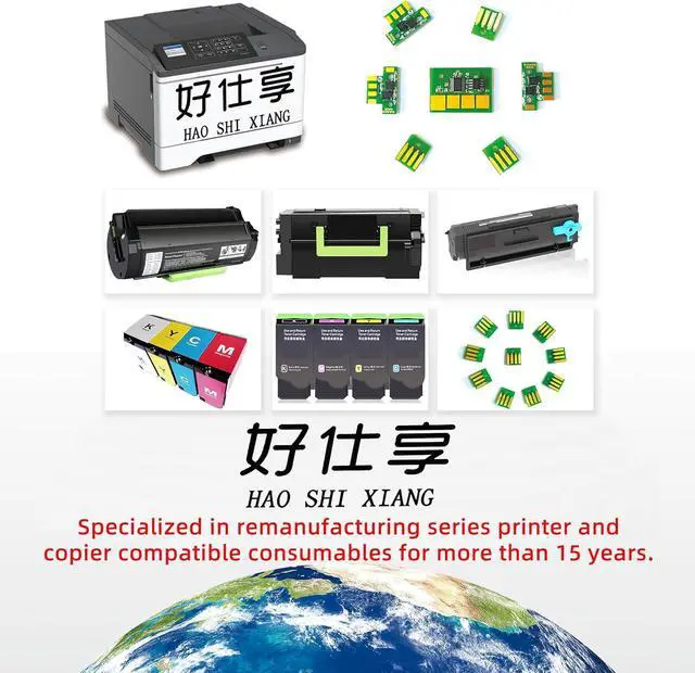Alt view image 6 of 6 - Ennovor 55B1000 55B100E Compatible Toner Cartridge Replacement for Lexmark MS331dn MS431dn MS431dw MX331adn MX431adn MX431adw MX432adwe Printer (55B1000-1Pack-3000Pages)