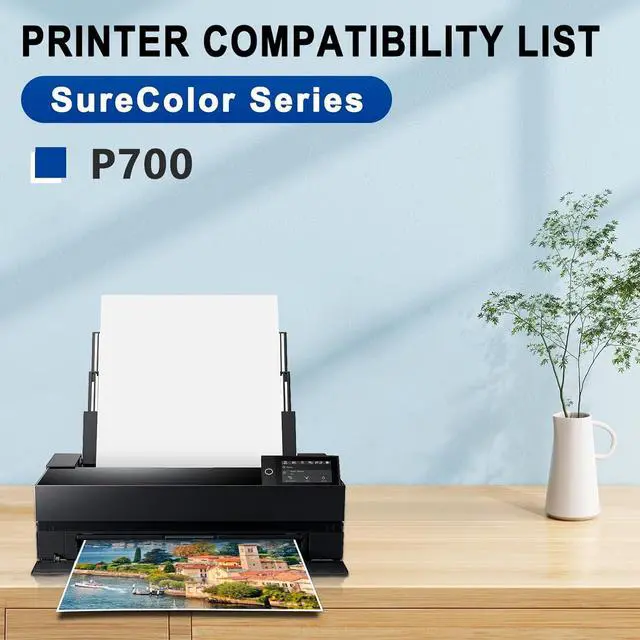 Alt view image 2 of 7 - Ennovor T770 Ink Cartridge Set 770 Replacement for SureColor P700 Inkjet Printer T770020 T770120 T770220 T770320 T770420 T770520 T770620 T770720 T770820 T770920 (10-Pack)