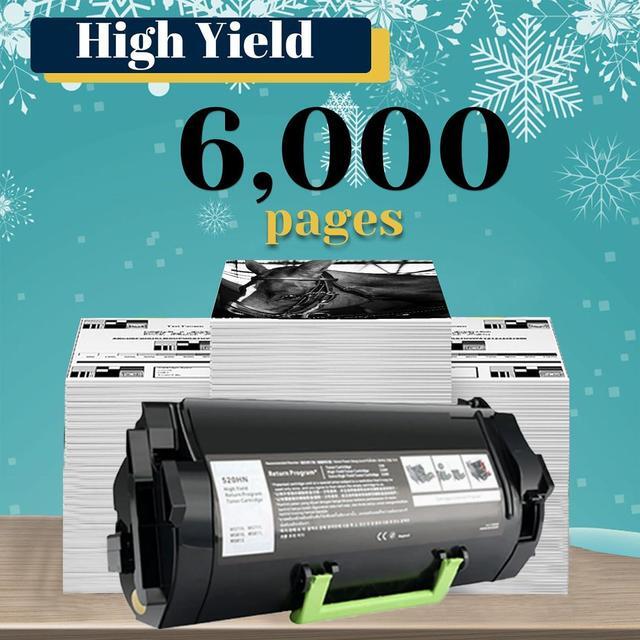 Alt view image 3 of 7 - Ennovor for Lexmark 56F1000 Toner Cartridge Compatible Replacement for MS421dw MS521dn MX521ade MS622ade MS42ldn MX421ade MS321 MX321adw MS621dn MS622de Printer 1 Black Toner