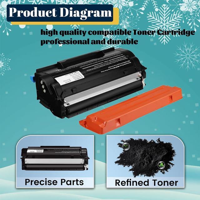 Alt view image 4 of 7 - Ennovor for Lexmark 56F1000 Toner Cartridge Compatible Replacement for MS421dw MS521dn MX521ade MS622ade MS42ldn MX421ade MS321 MX321adw MS621dn MS622de Printer 1 Black Toner