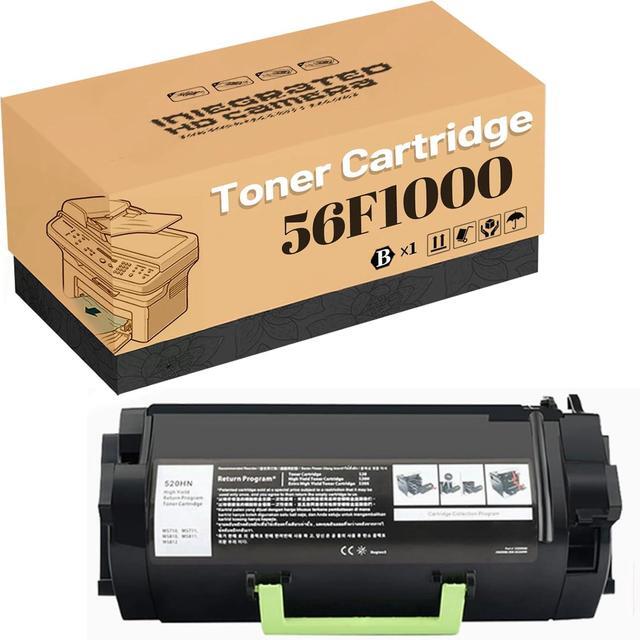Main image of Ennovor for Lexmark 56F1000 Toner Cartridge Compatible Replacement for MS421dw MS521dn MX521ade MS622ade MS42ldn MX421ade MS321 MX321adw MS621dn MS622de Printer 1 Black Toner