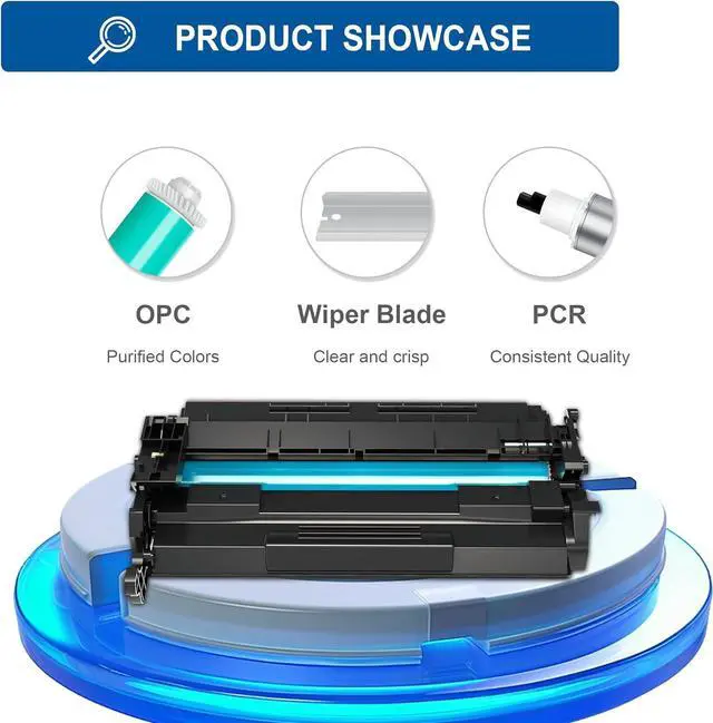Alt view image 6 of 7 - Ennovor 1-Pack 26X Toner Cartridge Replacement for HP 26X Black High-Yield Toner Cartridge Works with Pro M402dn M402dne M402dw M402n Pro MFP M426fdn M426fdw Series | CF226X