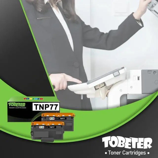 Alt view image 7 of 7 - Ennovor TNP-78 TNP-77 TNP78 TNP77 Black Toner Cartridge Compatible for Konica TNP-78 TNP-77 for Minolta bizhub 4020i 5020i Printer Toner(2-Pack, 12,000 Pages, ACF0030 ACF0031)