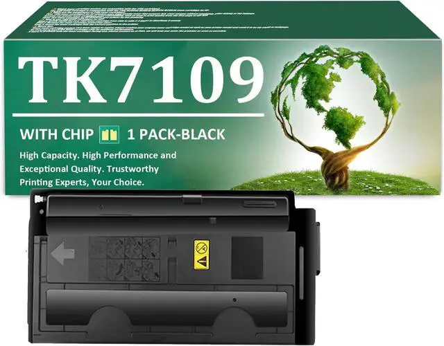 Main image of Ennovor TK7109 Toner Cartridge Replaces for Kyocera TK7109 TK-7109 TK-7109K Black Toner Cartridges with Chip Use for Kyocera TASKalfa 3010i CS-3010i Printers, 1 Pack