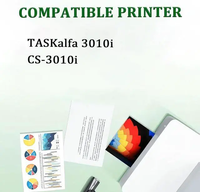 Alt view image 2 of 7 - Ennovor TK7109 Toner Cartridge Replaces for Kyocera TK7109 TK-7109 TK-7109K Black Toner Cartridges with Chip Use for Kyocera TASKalfa 3010i CS-3010i Printers, 1 Pack