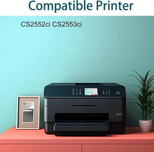 Alt view image 2 of 7 - Ennovor Compatible for Copystar CS2552ci Printers (4-Pack BK/C/M/Y)