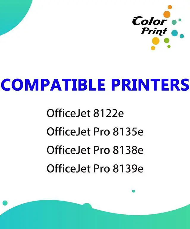Alt view image 3 of 7 - Ennovor Compatible 923e Black Ink Cartridge Replacement for Hp 923e Ink for Office-Jet Pro 8120 8120e 8122e 8123 8130 8130e 8135e 8138e 8139e Printer (2-Pack, Black, 4K0T7LN)