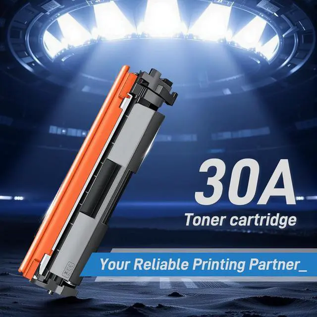 Alt view image 2 of 6 - Ennovor 30A Black Toner Cartridge Replacement for HP 30A Toner for Laser Pro MFP M227fdw M203dw M227fdn M203dn M227sdn M203d M227 M203 Series Printer (2 Pack, CF230A)