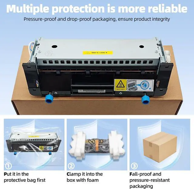 Alt view image 7 of 7 - Ennovor 40X8420(40X8425) Fuser Maintenance Kit Compatible with Lexmark MS810n / MS811 / MS812 / MX710 / MX711 / MX810 / MX811 / MX812 Laser Printers Includes 40X7743 Fuser (110V)