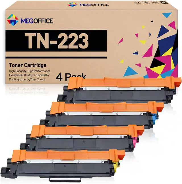 Main image of Ennovor Compatible Toner Cartridge Replacement for Brother TN223 BK/C/M/Y Toner Cartridge for HL-L3230CDW HL-L3270CDW HL-L3290CDW HL-L3210CW MFC-L3750CDW MFC-L3770CDW (Black, Cyan, Yellow, Magenta)