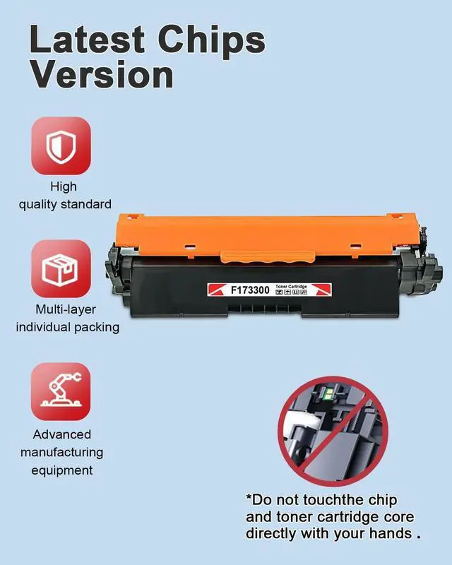Alt view image 4 of 6 - Ennovor F173300 Black High-Yield Toner Cartridge 2-Pack Replacement for Canon F173300 Toner Cartridge for F173300 Printer