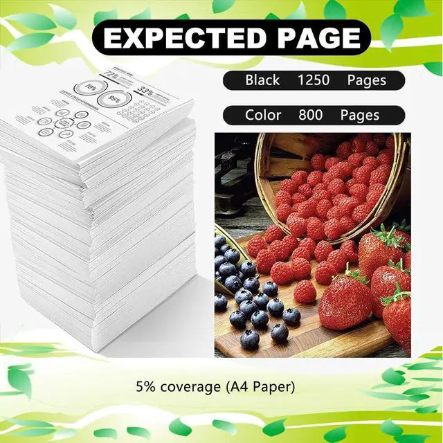 Alt view image 3 of 7 - Ennovor Ink Cartridges 937 937XL High Yield Replacement for HP 937 937XL Ink Cartridges Work for HP Officejet Pro 9110b 9120 9130 9720 9730 Printers,Combination Pack