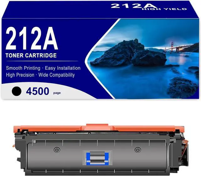 Main image of Ennovor W212A W2121A Replacement Toner Cartridges Compatible for HP Toner Cartridges Use with Color Enterprise M554dn M555dn M555x MFP M578f M578dn Printer 1set