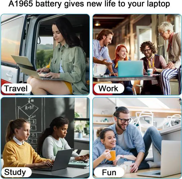 Alt view image 6 of 6 - A2113 Laptop Battery Replacement for Apple MacBook Pro Retina 16'' A2141 2019 Year Version EMC 3347 BTO/CTO MVVJ2xx/A MVVK2xx/A MVVL2xx/A MVVM2xx/A