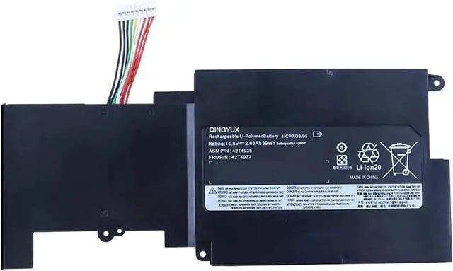 Alt view image 2 of 3 - 14.8V 39Wh 42T4936 42T4937 42T4938 42T4939 0A36279 Laptop Battery Compatible with Lenovo ThinkPad X1 Hybrid Series Notebook