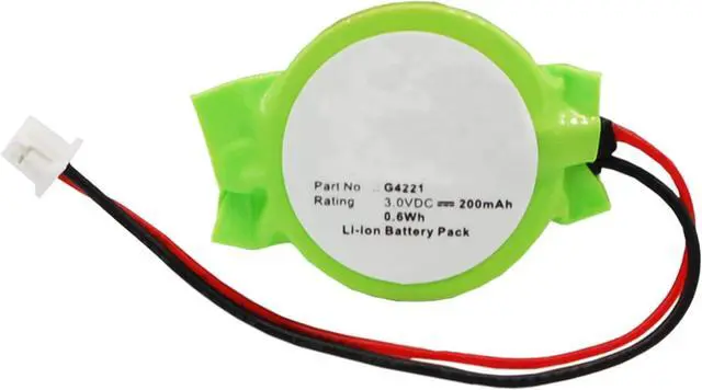 Alt view image 2 of 2 - Synergy Digital CMOS/BIOS Batteries, Compatible with Fujitsu Lifebook S6010 CMOS/BIOS, (Li-Ion, 3V, 200 mAh), Replacement for Asus 0G4221 Battery, Combo-Pack Includes: 5 x SDBU-L6906 Batteries