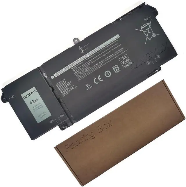 Main image of New 9JM71 7FMXV TN2GY 4M1JN 1PP63 HDGJ8 MHR4G Laptop Battery Compatible with Dell Latitude 5320 2-in-1/7320 2-in-1/7420 2-in-1 Latitude 5320 7320 7420 7520 Series Notebook