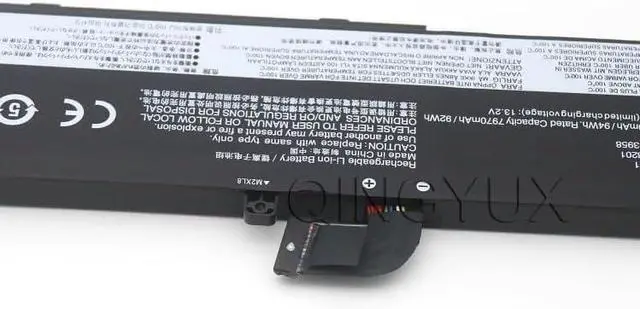Alt view image 3 of 5 - L19C6P71 L19L6P71 5B10W13958 5B10W13959 Laptop Battery Compatible with Lenovo ThinkPad P15 P17 T15G G1 G2 Gen 1 2 Series Notebook