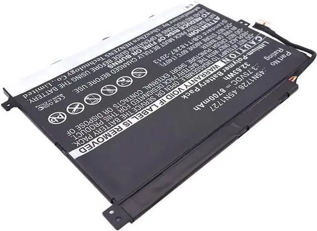 Alt view image 3 of 5 - Synergy Digital Tablet Battery, Compatible with Lenovo Thinkpad 10 Tablet, (Li-Pol, 3.75V, 8700mAh) Ultra High Capacity, Replacement for Lenovo 45N1726 Battery