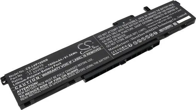 Main image of HongCSL New Replacement Battery for ThinkPad P16 00CD 2022, ThinkPad P16 Gen1, ThinkPad P16 Gen1 2022 (7950mAh / 91.58Wh) 5B10W51893, L21C6P70, L21D6P70, L21L6P70, L21M6P70, SB10W51994