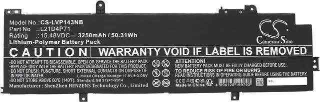 Alt view image 3 of 4 - Battery Replacement for LE ThinkPad T14 Gen 3(Intel) 21AH0 ThinkPad T14 Gen 3(Intel) 21AH0