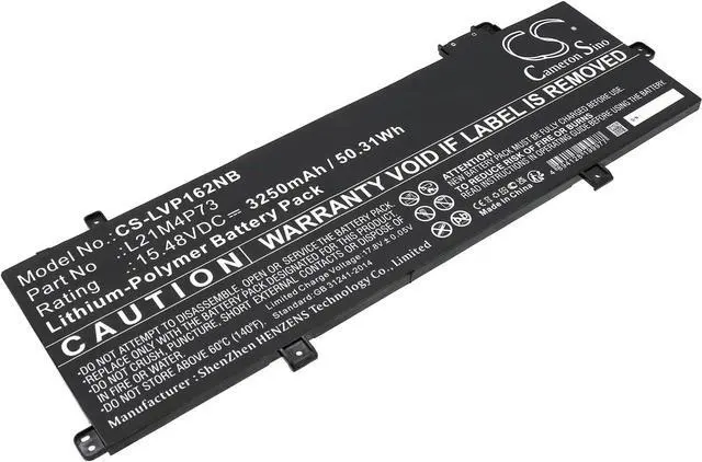 Main image of 3250mAh/15.48V Replacement Battery for LE ThinkPad P16s Gen 1(Intel)21BT ThinkPad T16 Gen 2(Intel)21HH0 ThinkPad T16 Gen 2(Intel)21HH0 ThinkPad T16 Gen 1(Intel)21BW0 SB10W51970 L21M4P73 5B10W51869