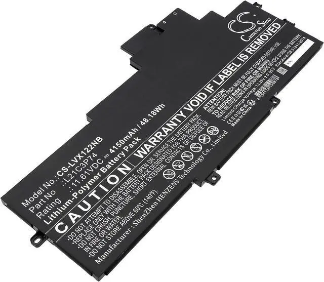 Main image of Battery for ThinkPad X1 Nano Gen 2 21E9002, ThinkPad X1 Nano Gen 2 21E9002 PN: 5B11F28680, 5B11F28682, L21C3P74, L21M3P74, SB11B44632, SB11F28677, SB11F28679 4150mAh / 48.18Wh