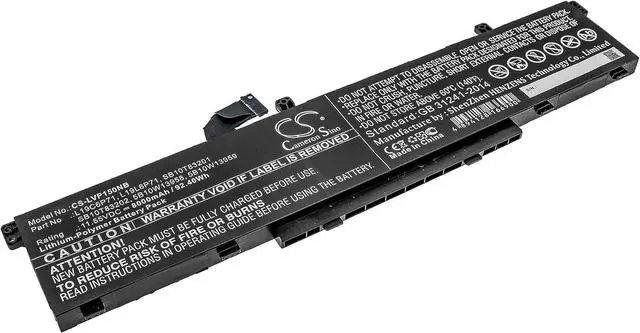 Main image of AQQXING New Rechargeable Battery for ThinkPad P15, ThinkPad P15 Gen 1 20ST002DAU, ThinkPad T15g Gen 1 20USS0ME00 (8000mAh) 5B10W13958, 5B10W13959, L19C6P71, L19L6P71, SB10T83201, SB10T83202