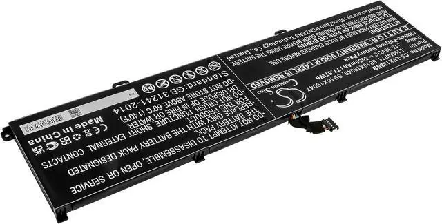 Alt view image 2 of 5 - HongQJY New Replacement Battery for ThinkPad X1 Extreme Gen 3, ThinkPad X1 Extreme Gen3-20TLS (5050mAh) 5B10X19049, L19M4P71, SB10X19047