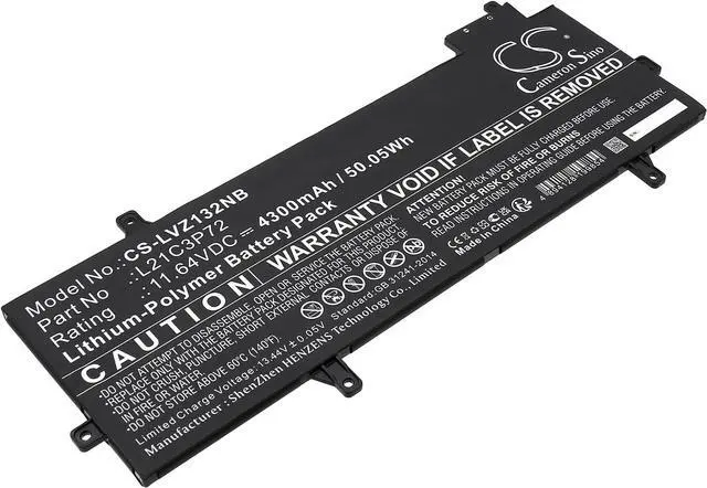 Main image of HongQJY New Replacement Battery for ThinkPad Z13 21D2000AAU, ThinkPad Z13 Gen 1 21D3002GSP (4300mAh) 5B10W51881, L21B3P71, SB10W51984