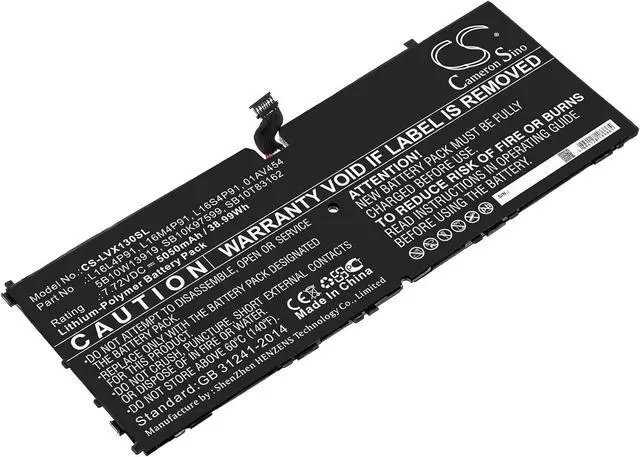 Main image of HongCSL New Replacement Battery for ThinkPad X1 3rd (5050mAh / 38.99Wh) 01AV454, 5B10W13919, L16L4P91, L16M4P91, L16S4P91, SB10K97599, SB10T83162